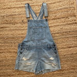 [New With Tags] Denim Abercrombie One Piece Overalls